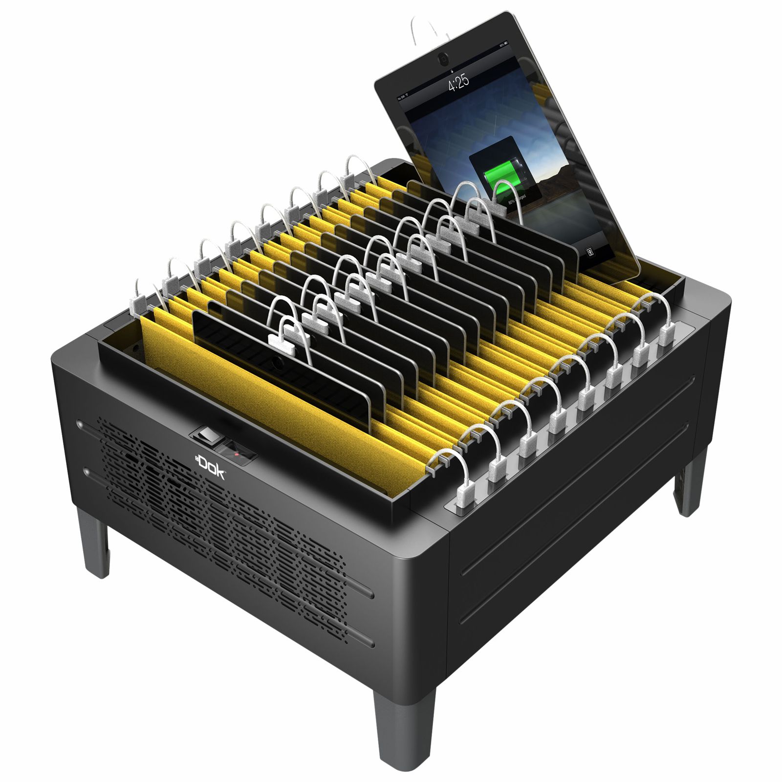 CR88 - 16 Port Smart Phone Charger with Hanging Folders CR88 - 16 Port Smart Phone Charger with Hanging Folders